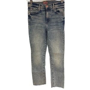 Mother The Rascal Ankle Fray Jeans